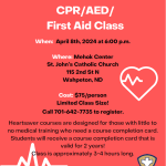 Heartsaver CPR/AED/First Aid Class