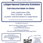Flu Shots- Dakota Estates Lidgerwood